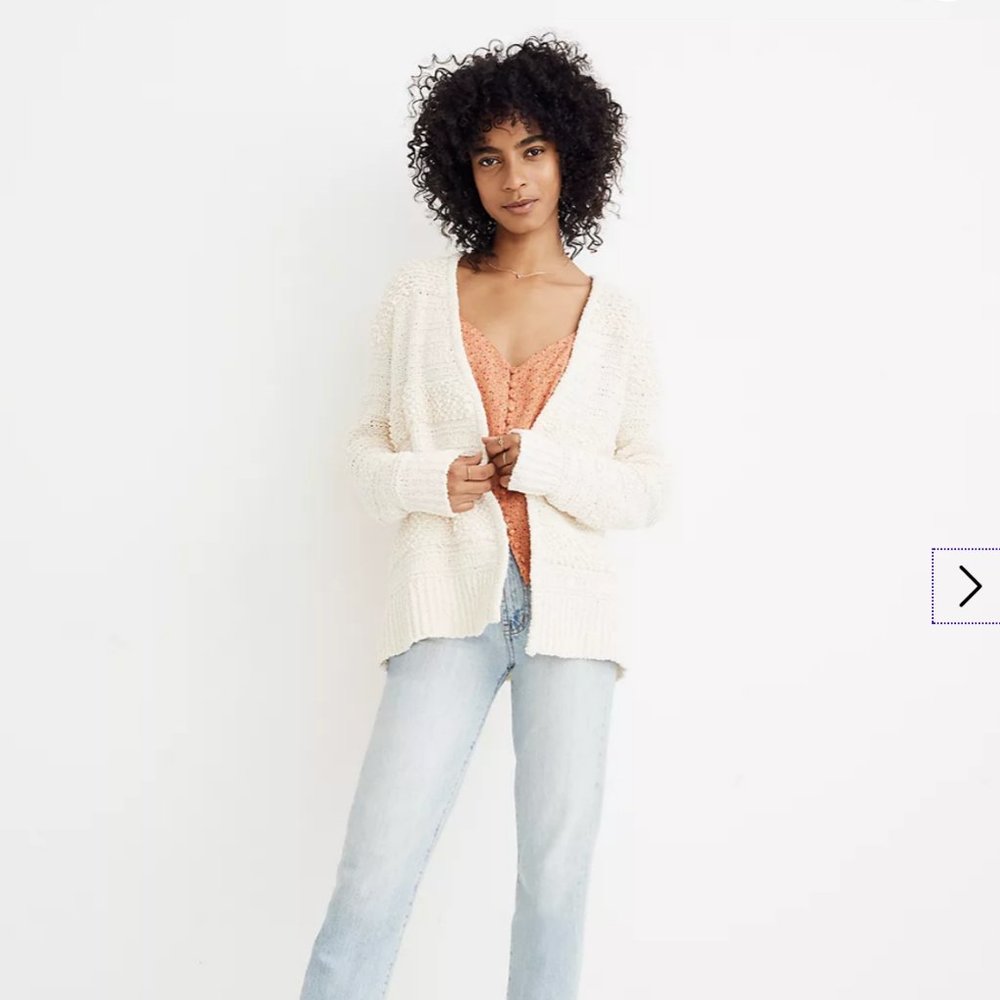 NWT Madewell Bronson cardigan. Large